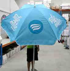 UMBRELLAS GOLF & BEACH GOLF UMBRELLA Golf Umbrellas are excellent promotional platforms to gain branding exposure.