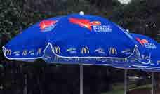Beach Umbrellas are terrific promotional items and are well suited when branded.