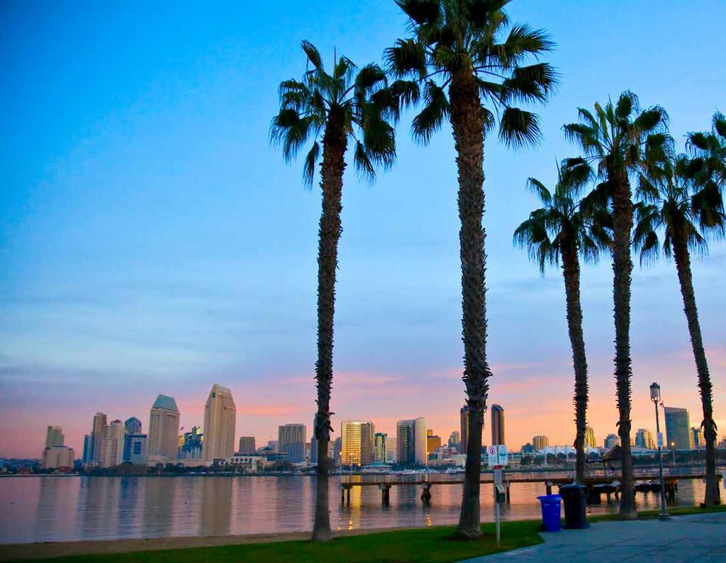 California San Diego Five days/four nights Round-trip air transportation from home city to San Diego, California for two adults and two children Four nights deluxe accommodations at The Dana on