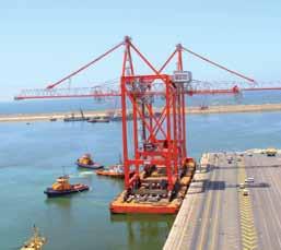 16 ANNUAL REPORT 2012 Advances in the multi-users Container Terminal project CT4 of the port of Tanger Med II The signing with TMSA in June 2009, of the concession agreement of CT4 of the port of