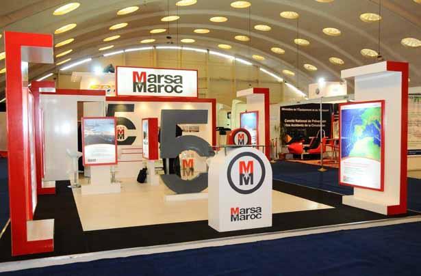 17 The participation of Marsa Maroc in national and international exhibitions During the last quarter of 2012, Marsa Maroc took part in three important events gathering international professionals of
