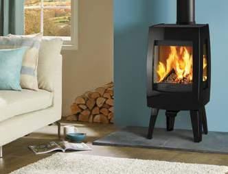 stylish focal point to any contemporary home. Incorporating Dovre s high efficiency cleanburn system, the Sense has a heat output of 4.