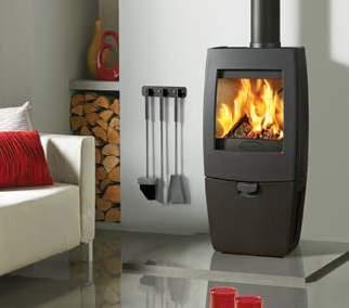 The Sense 200 offers the traditional simplicity of cast iron sides, whereas the Sense 203 adds sensational side windows to further enhance the view of the beautiful, rolling flames.