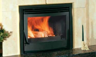 2520 Wood and Multi-fuel Cassette 2520 Cassette fire with optional 3-sided frame PRODUCT CODES DV-2520BS Matt black woodburner with convection system and airwash system DV-K20.