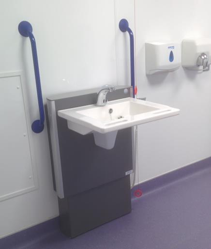 30 Changing Places Facility This facility has level entry The floor surface is smooth and anti-slip All areas are even and well lit Extra wide outward opening door with mid rail The lock can be