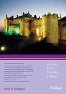 23 BUSINESS TOURISM VisitScotland s Business Tourism Unit (BTU) works with partners in the area to grow meeting and incentive business by attracting corporate clients, conference organisers and