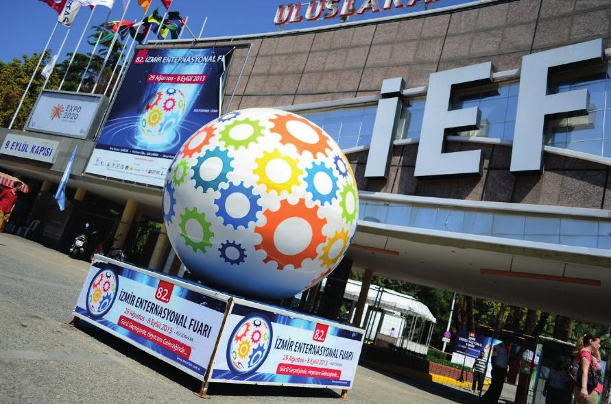 4 5 The İzmir International Fair is the oldest tradeshow in Turkey and the member of еру Union of International Fairs.