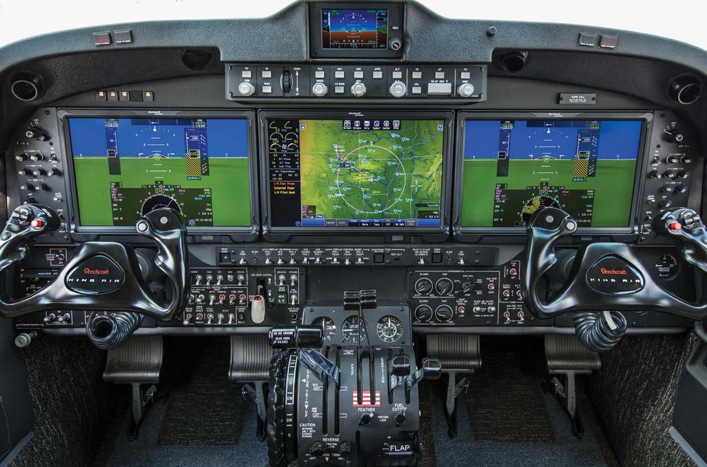 CONFIDENCE OF SIMPLICITY Pro Line Fusion is an intuitive touch-control flight deck that simplifies how we aviate, navigate and communicate.