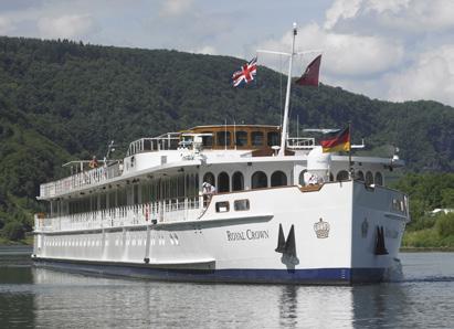Built in 1996 and refurbished in 2010, this 45-stateroom riverboat was crafted to ply the rivers flowing through the heart of Europe.