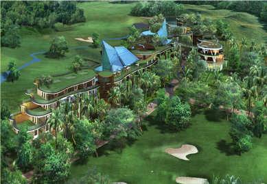 the integrated Nirwana Bali Resort complex in Tabanan, Bali 178 rooms and exclusive facilities with 360