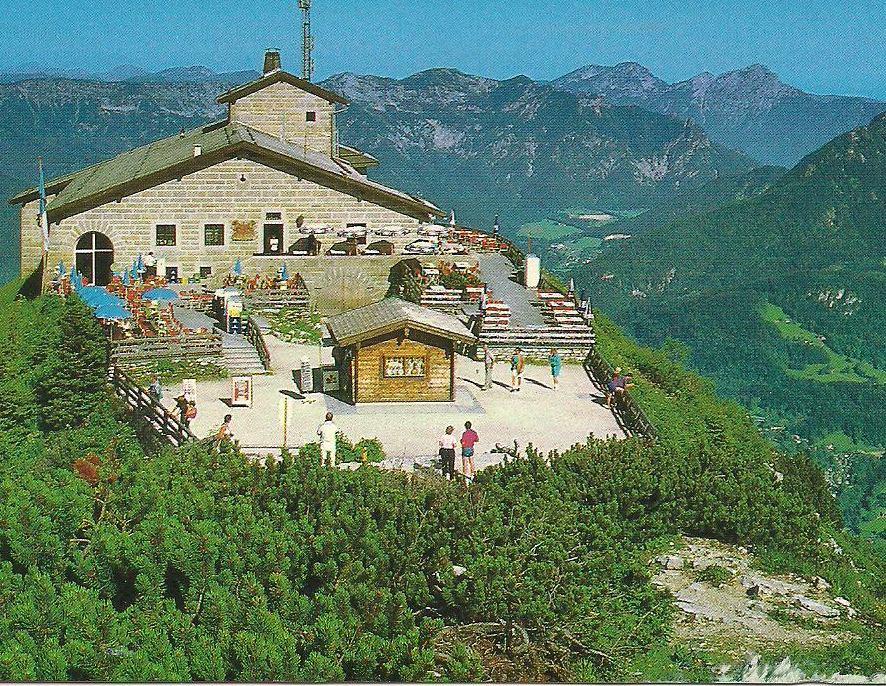 to Eagle's Nest (Kehlsteinhaus), Hitler's retreat, built for his 50th birthday.