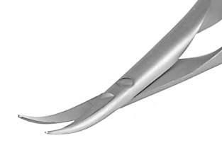 30 Sprung Scissors = available with Malosa Contour Clips 1211 Westcott Scissors, Curved, Pointed 0.5mm 0.