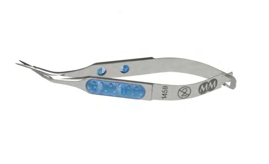 Sprung Scissors 31 = available with Malosa Contour Clips 1140 Vannas