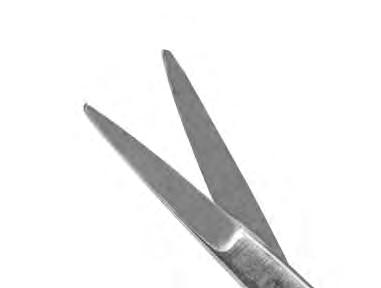 3mm Pointed Tips, 24mm Curved Blades, 100mm Long.