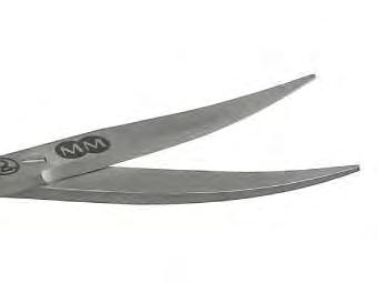 5mm Rounded Tips, 30mm Curved Blades, 115mm Long
