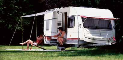 With the enclosed eyelets you can Calypso/Castel mounted on the caravan directly: Plus-pakket The Castel front suncanopy is specially designed to fit the Walker awnings Concept, Fusion, Allure,