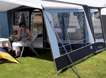 hook) 66,- 49,- B Castel without sidewalls Plus-package Castel provided with tentrail and 3 poles with a hook for mounting the Castel on the caravan directly!