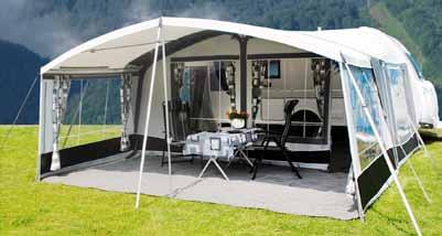 (page 2) Verandah pole Awning lampshade, tablecloth Windbreak WS-7 Annexe with door: fits both sides Innertent for annexe Side canopy Solair Walker pricelist 2018: Ellips 280 A-measurement cm 885*