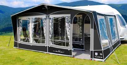 for residential caravanning! The choice of the Palladium 350 awning demonstrates your sense of style.
