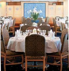 Accommodating 138 guests in 69 exterior cabins, the Yorktown enjoys an atmosphere of warm and relaxed informality that endears it to repeat and new guests alike.