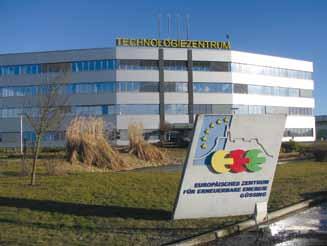 Sedež EEE se nahaja v Tehnološkem centru Güssing, ki se ukvarja z okoljskimi tehnologijami in je bil ustanovljen v sodelovanju z zvezno deželo Gradiščansko.