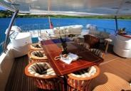 from the track. Our yacht packages including outstanding hospitality from the moment guests step on board.