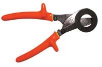 pliers CABLE CUTTER S2163035 S2163041 17 FOR UP TO 1 COAX CABLE CUTS SOFT COPPER AND ALUMINUM CABLE UP TO 350 MCM, DROP-FORGED STEEL, SHEAR-TYPE HOOK JAWS GRAB AND HOLD CABLE 25 1-3/8 Cutting
