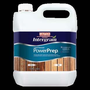 Hardwoods: Leave for 4-6 weeks, then prepare with Intergrain Reviva prior to coating.