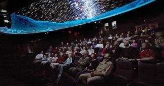 The Sir Edmund Hillary Alpine Centre s 126-seat custom-designed theatre is the world s first theatre with 2D, 3D and world-class definiti Digital Dome Planetarium,