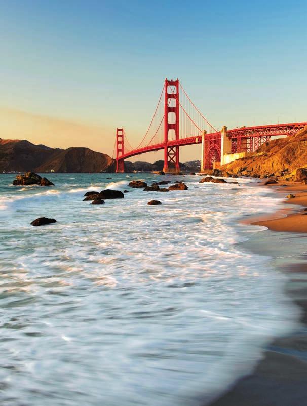 4 A$84 per day days California and the Golden West Memorable Highlights Los Angeles Included sightseeing in Hollywood Walk of Fame and Santa Monica San Diego Visit the Gaslamp Quarter, Balboa Park