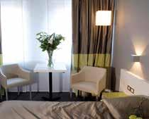 Total capacity: 129 rooms 350 people Sigle 75 105 p.p. De Lork Parkhotel Roeselare / *** Hotel with moder rooms i cetral locatio ad excellet cuisie. Free use of saua. Private parkig.