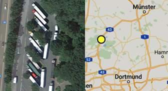German Police Load Theft Alert Industry partners have warned us about recent Freight Crime At the Rest Area: AUTOBARN RASTSTATTE HOHE MARK-Ost North of Dortmund Driver stopped for overnight break and