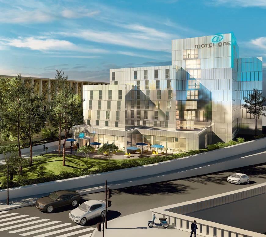 MOTEL ONE PARIS 255 Rooms opening 2017 New construction of a