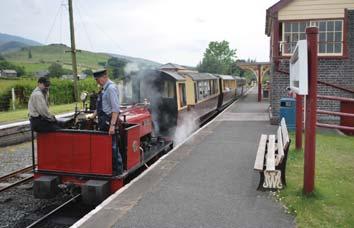 This leads to Llanuwchllyn railway station, from where you can enjoy a pleasant lakeside trip on the train back to if, of course, you didn t opt to leave your car here and take the train to the start