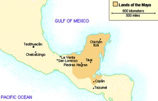 Maya (300 900 CE) Heirs to Olmec traditions Culturally unified citystates Never form a unified political system Built
