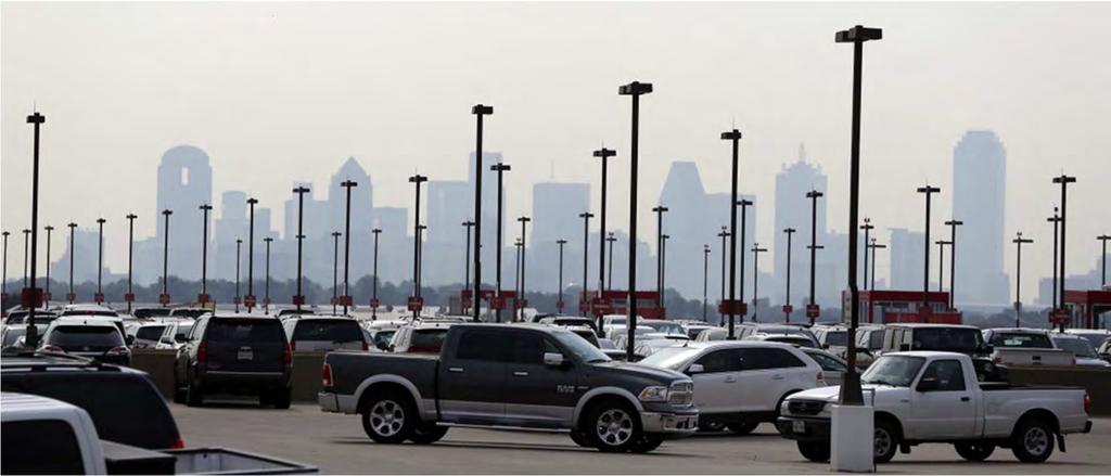INCREASED PARKING DEMAND 2014 Holiday travel resulting in