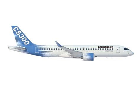 Maximum capacity up to 160 passengers Extra Capacity The second overwing exit option makes it possible to increase the maximum seat capacity of the CS300 aircraft to 160 passengers, offering