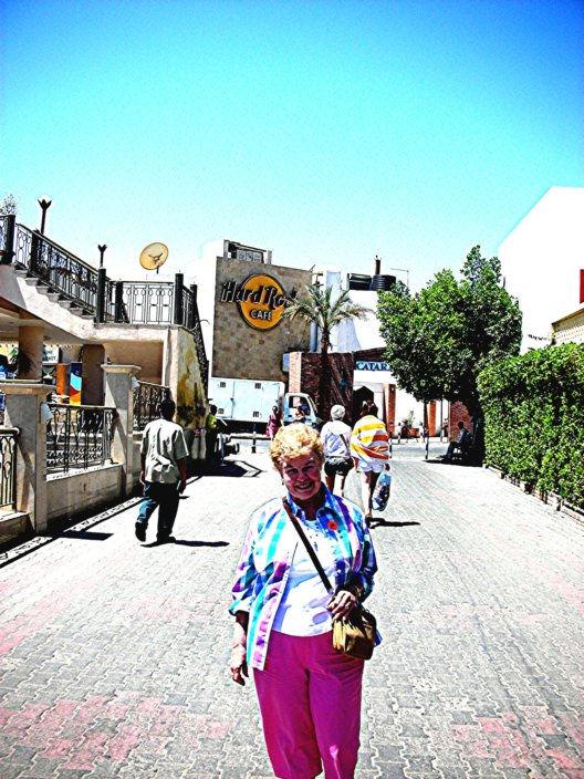 The tour bus took us through the town of Sharm el Sheikh which looked pretty much like any small tourist town.