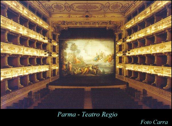 The Regio Theatre Built 1821-1829 on commission by duchess Maria Luigia