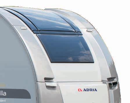 protection from nature. Construction may vary by model, please check the technical data on our website. Real-world performance All Adria caravans are also designed to perform.