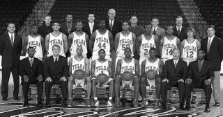 2004-05 CHAMPIONSHIP TEAM 2002-03 UNIVERSITY OF TULSA Western Athletic Conference Tournament Champions NCAA Tournament Overall Record: 23-10 WAC Record: 12-6 (2nd place) Front Row (l-r): Assistant