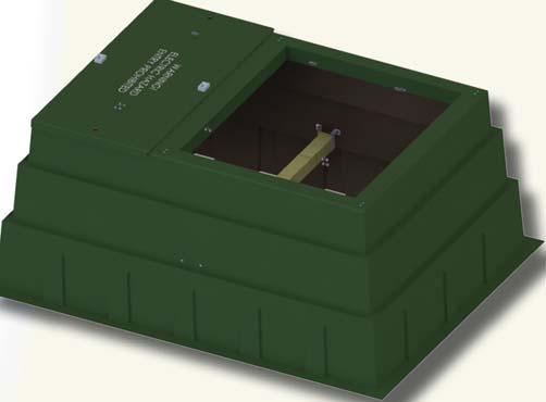 Box Pads, Air-Insulated Switchgear with an Access Panel ORDIC FIBERGLASS, INC.