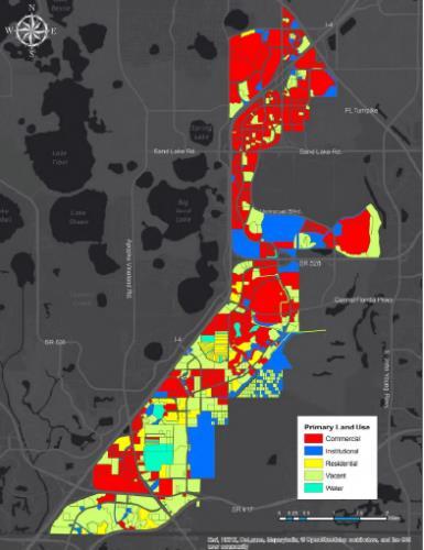 LAND USE CHARACTERISTICS DOR Codes Parcel Analysis 9,903-acre Study