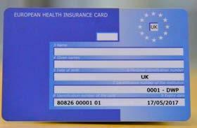 European Health Insurance Card - EHIC A valid European Health Insurance Card gives you the right to access state-provided healthcare during a temporary stay in another European Economic Area (EEA)