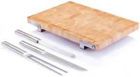 149 Laxx board wit salmon/ham knife 80 x 10 mm.