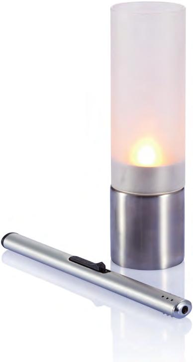 512 Candle & lighter set 80 x 40 mm. Candle and lighter set.
