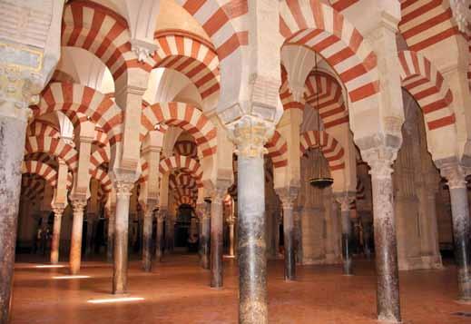 buildings. Enjoy a morning visit to the magnificent La Mezquita ( the mosque ) that contains within it the city s Cathedral.