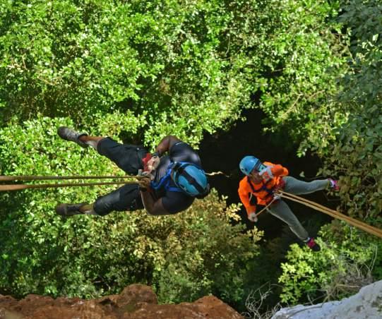JUNGLE ADVENTURES BLACK HOLE DROP Hike up the Maya Mountains for an exciting and thrilling adventure over the rainforest canopy at Actun Loch Tunich, The Monster of All Caves ; you ll be mesmerized