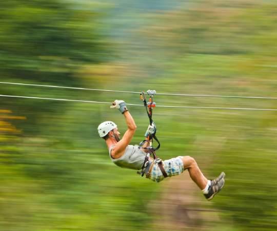 of gorgeous and colourful flying creatures. To end your fulfilling day, zipline at Calico Jack s in a high-speed thrill through the jungle rainforest!