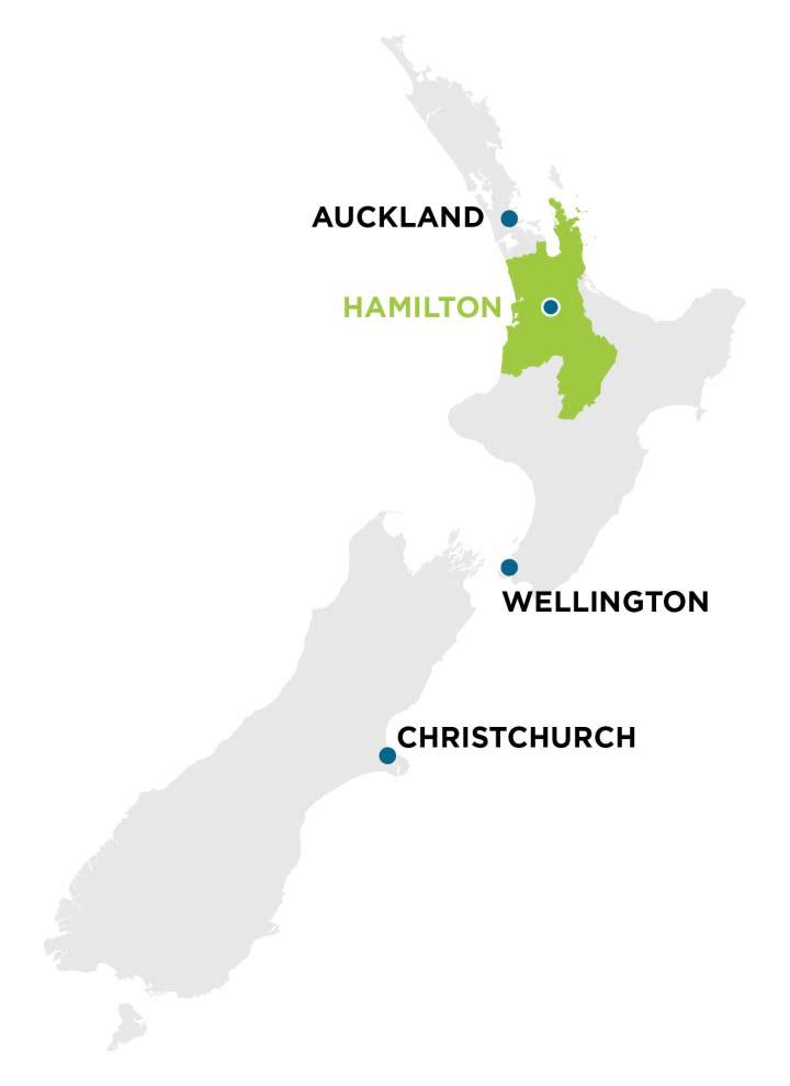 The Waikato Today Te Waikato o nāianei This is our place. This is your place. Welcome to Waikato, the beating heart of New Zealand.